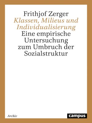 cover image of Klassen, Milieus und Individualisierung